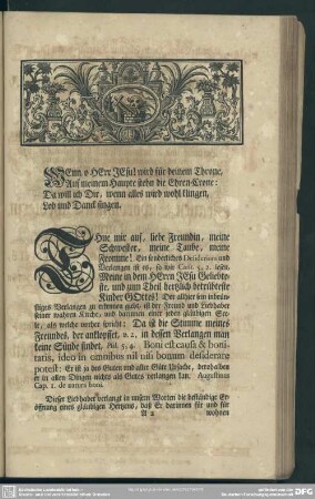Leichenpredigt : Des HErrn JEsu getreue Freundinnen, welche mit den Cronen des Lebens gecrönet. Applicatio, Exordium, Propositio, Tractatio, Applicatio