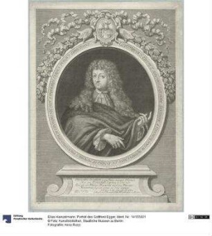 Porträt des Gottfried Egger