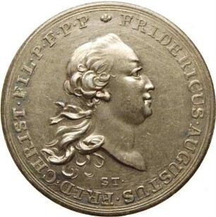 Kurfürst Friedrich August III. - Huldigung zu Leipzig