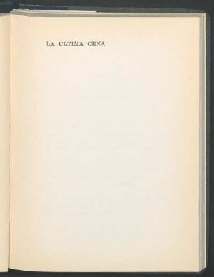 La última cena