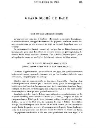 Grand-Duché De Bade.