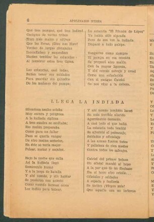 Llega la indiada
