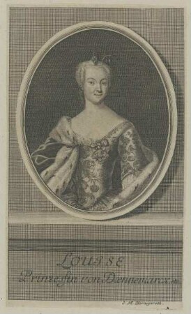 Bildnis der Louise, Prinzessin von Dänemark