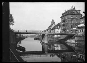Blick auf neue Tauberbrücke