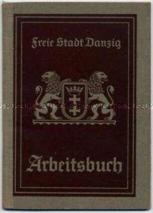 Arbeitsbuch der Freien Stadt Danzig - Personenkonvolut