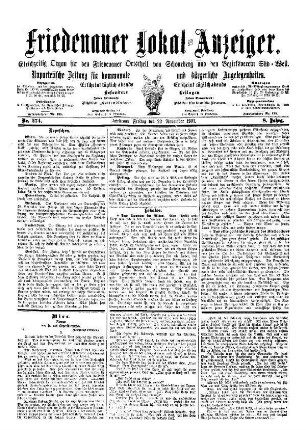 Nr. 274, 22.11.1901