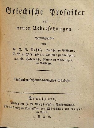 Werke, 2. Vermischte Nachrichten ; 2. Bd.