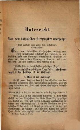 Der kleine Magister oder: Der kleine Goffine, für jeden heilsbegierigen Katholiken