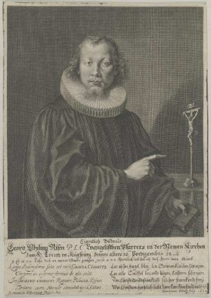 Bildnis des Georg Philipp Risen
