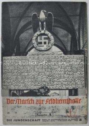 Nationalsozialistische Jugendzeitschrift "Die Jungenschaft" u.a. zur Geschichte der NS-Bewegung