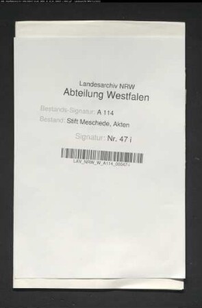 Forderungen der Armen zu Stockum an den Schulten