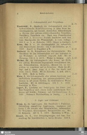 2. Gulvanoplastik und Vergoldung