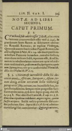 Notae Ad Libri Secundi
