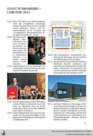 Stadt Schramberg – Chronik 2013.