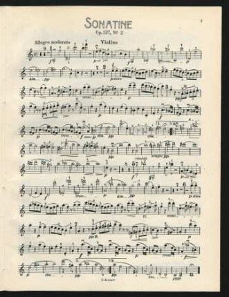 Violino, op. 137, No. 2