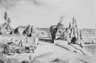 Dresden: Eingang ins Dorf Löbtau