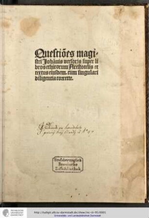 Quaestiones super libros Ethicorum Aristotelis (cum textu)