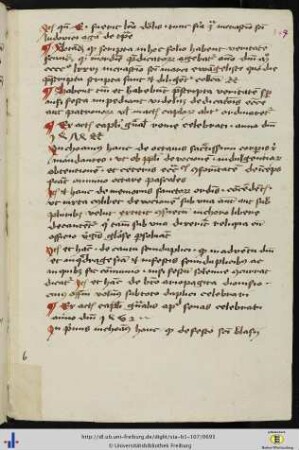 [344rv] Excerpta ex actis capitulorum generalium ordinis praedicatorum.