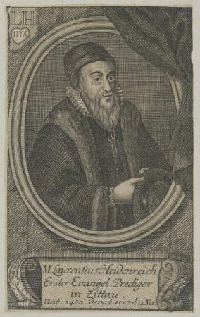 Bildnis des Laurentius Heidenreich