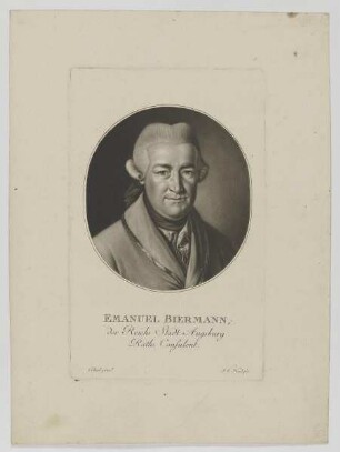 Bildnis des Emanuel Biermann