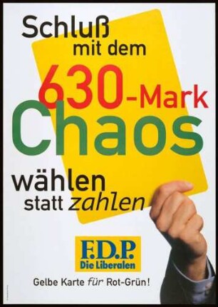 FDP, Europawahl 1999