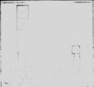Dessau, Kunsthalle Dessau, Grundriss Obergeschoss; Entwurfszeichnung, Müller, Albin