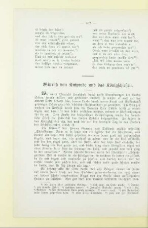 Winrich von Kniprode und das Königschießen