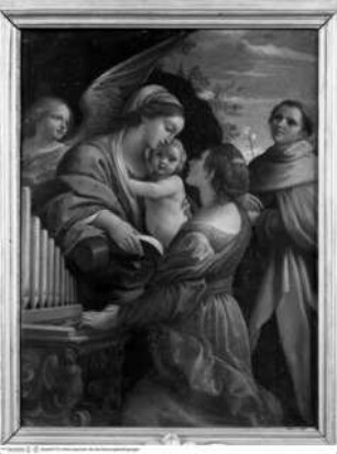 Madonna mit Kind und den heiligen Cäcilia und Alberto