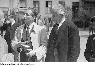 Ehrung für Max Reinhardt im Deutschen Theater Berlin und anschließende Straßenbenennung (Umbenennung der Karlstraße)