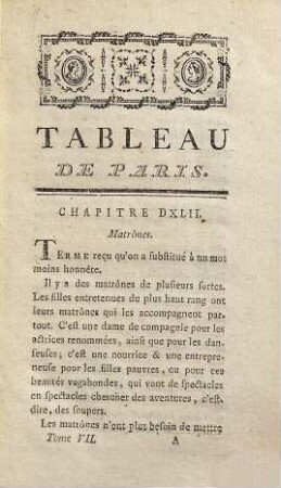 Tableau de Paris, 7