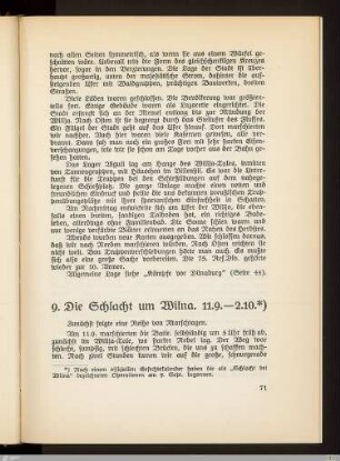 9. Die Schlacht um Wilna