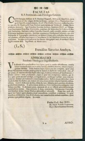 b2r-b2v, Facultas - Approbatio