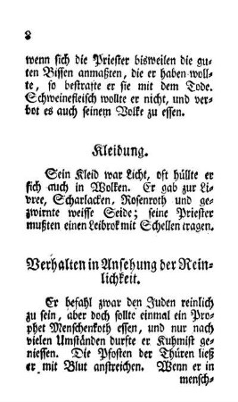 Kleidung.