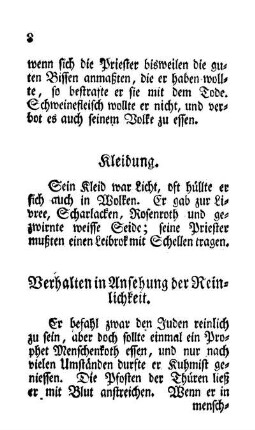 Kleidung.