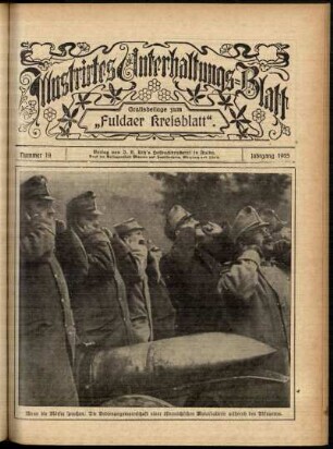 Ausgabe vom Sonntag, den 09. Mai 1915.