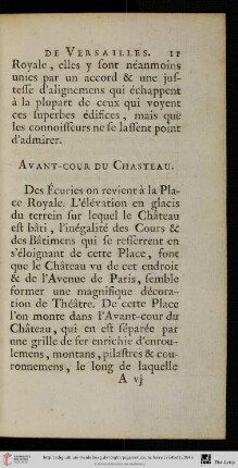 Avant-cour du chasteau