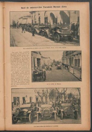 Raid de automóviles Tucumán - Buenos Aires