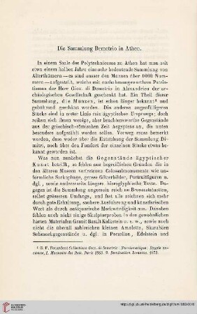 7: Die Sammlung Demetrio in Athen