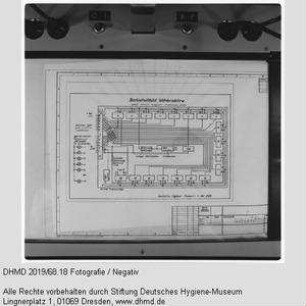 Technischer Plan - "Blockschaltbild Wählerplatine block circuit diagram uniselector platine"