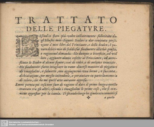 Trattato delle piegature