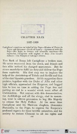 Chapter XLIX: 1527-1528