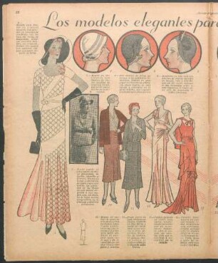 Los modelos elegantes para la próxima primavera [Dibujos y fotografías]