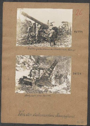 Italienische 28 cm Haubitze