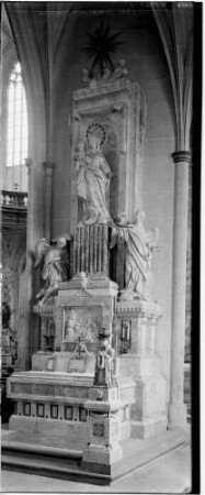 Salem Münster - Klosterkirche Maria Himmelfahrt Südliches Seitenschiff Nativitas-Altar von Johann Georg Dirr und Johann Georg Wieland 1766/93