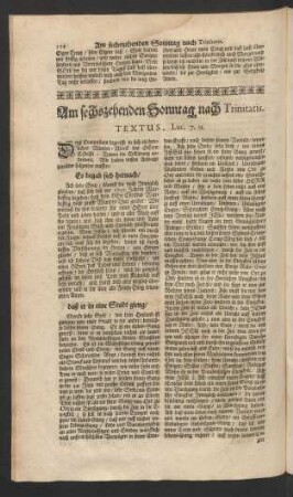 Am sechszehenden Sonntag nach Trinitatis