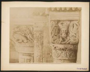 S. Caterina, Galatina: Ansicht der Kapitelle