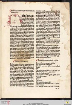 Ars diphthongandi Guarini Veronensis