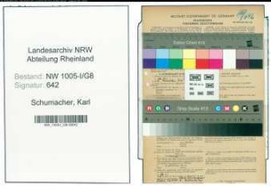 Entnazifizierung Karl Schumacher , geb. 26.05.1913 (Beamter)
