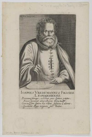 Bildnis des Ioannes Vredemannus Frisius