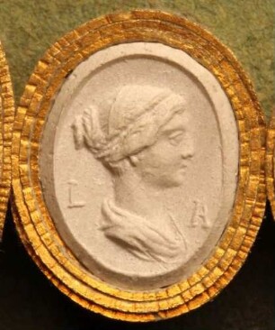Profilbildnis der Lucilla (Daktyliothek, Zweites Historisches Tausend)